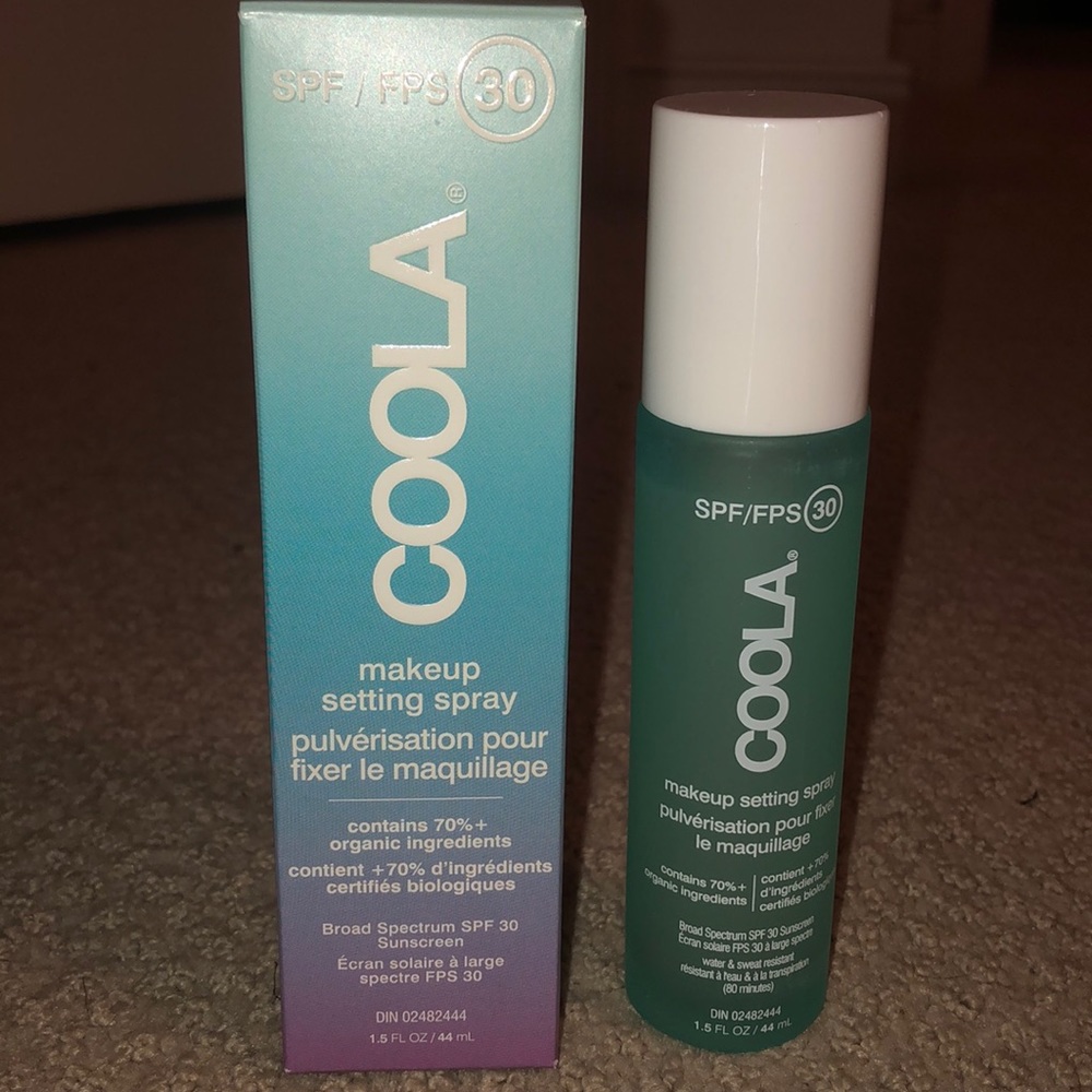 Coola makeup setting spray!